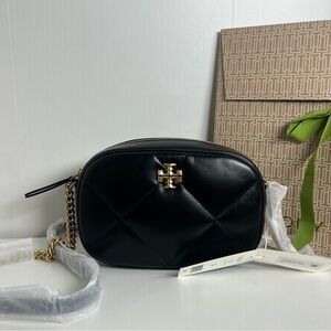 NWT Tory Burch KIRA DIAMOND QUILT CAMERA